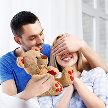 Load image into Gallery viewer, Gifts for Mom Wife Fiancée Girlfriend,11 inch Rose Flower Teddy Bear Gifts for Her Women Best Friends Teenage Girls Who Love Plush Stuffed Animal, Funny Gifts for Birthday Mothers Day Valentines Day
