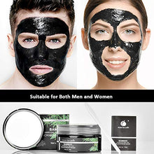 Load image into Gallery viewer, Blackhead Remover Mask, Bamboo Charcoal Peel Off Mask, Black Mask for Both Men and Women, Purifying Facial Mask for All Skin Types Face &amp; Nose
