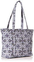 Load image into Gallery viewer, Vera Bradley Small Vera Tote Bag, Plaza Tile-Recycled Cotton
