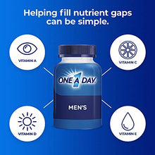 Load image into Gallery viewer, One A Day Men’s Multivitamin Gummies, Supplement with Vitamin A, Vitamin C, Vitamin D, Vitmain E, Calcium &amp; more, 170 Count
