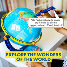 Load image into Gallery viewer, Educational Insights GeoSafari Jr. Talking Interactive Globe with Talking Pen for Kids, Featuring Bindi Irwin, Gift for Boys &amp; Girls, Ages 4+
