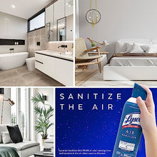 Load image into Gallery viewer, Lysol Air Sanitizer Spray, For Air Sanitization and Odor Elimination, White Linen Scent, 10 Fl. Oz (Pack of 3)
