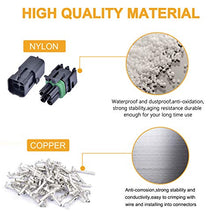 Load image into Gallery viewer, 301Pcs 20 Kits Waterproof Car Electrical Wire Connector Terminals Plug Kit 1/2/3/4/6/Male&amp;Female Pin Small Plug 18-14AWG Water Resistend Truck Harness Plug Car Spark Plug Connector
