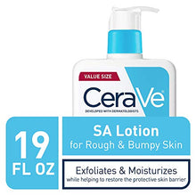 Load image into Gallery viewer, CeraVe SA Lotion for Rough &amp; Bumpy Skin | Vitamin D, Hyaluronic Acid, Lactic Acid &amp; Salicylic Acid Lotion | Fragrance Free &amp; Allergy Tested | 19 Ounce
