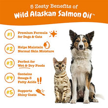 Load image into Gallery viewer, Zesty Paws Pure Wild Alaskan Salmon Oil Skin Health for Dogs and Cats, 32 Fluid Ounce
