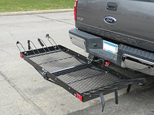 Load image into Gallery viewer, Tow Tuff TTF-2762KR Steel Cargo Carrier with Bike Rack
