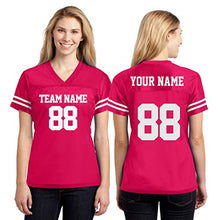 Load image into Gallery viewer, Custom 2 Sided Football Jerseys for Men &amp; Women - Make Your OWN Jersey T Shirts &amp; Customized Team Uniforms
