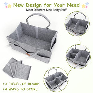 Inflatable Travel Foot Rest Pillow (2 PAK ) + Portable Nursery Caddy Bin with Handle