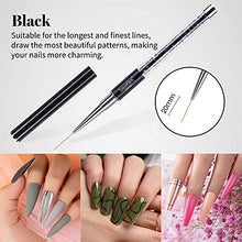 Load image into Gallery viewer, Beetles Nail Art Brushes Set Gel Polish Nail Art Tools Design Pen Painting for Salon at Home DIY Manicure… (Nail Art Set)
