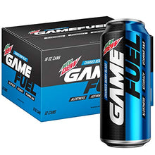 Load image into Gallery viewer, Mountain Dew Game Fuel, Charged Berry Blast, 16 Fl Oz. Cans (12 Pack)
