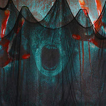 Load image into Gallery viewer, 79 Inches x 360 Inches Halloween Creepy Cloth Cheesecloth, Spooky Halloween Decorations Outdoor Party Supplies Décor for Haunted House, Patio, Garden, Indoor Wall Windows
