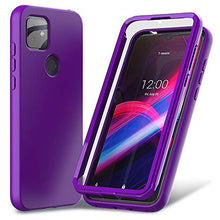 Load image into Gallery viewer, Nuomaofly T-Mobile REVVL 4 Plus Case [Not Fit REVVL 4] with Built-in Screen Protector Designed, Full-Body Heavy Drop Protection Shock Absorption Cover for T-Mobile REVVL 4+ (Purple)
