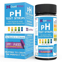 Load image into Gallery viewer, pH Test Strips for Testing Alkaline and Acid Levels in The Body. Track &amp; Monitor Your pH Level Using Saliva and Urine. Get Highly Accurate Results in Seconds.
