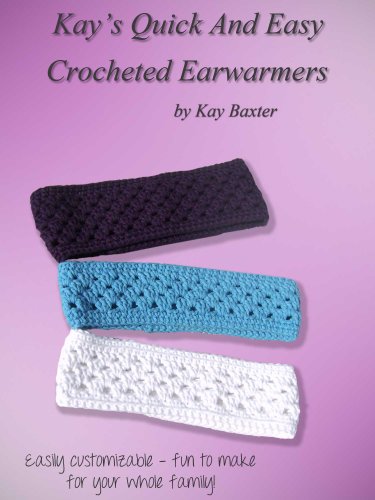 Crochet Pattern Ear Warmer Headband & Matching Fingerless Gloves