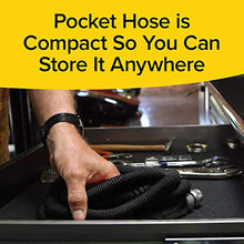 Load image into Gallery viewer, Pocket Hose Original Silver Bullet Water Hose by BulbHead - Expandable Garden Hose That Grows with Lead-Free Aluminum Connectors - Safe Drinking Water Hose (100 Feet)
