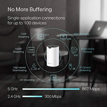 Load image into Gallery viewer, TP-Link Deco Mesh WiFi System (Deco S4) – Up to 5,500 Sq.ft. Coverage, Replaces WiFi Router and Extender, Gigabit Ports, Works with Alexa, 3-pack
