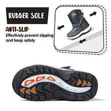 Load image into Gallery viewer, K KomForme Boys Girls Snow Boots Waterproof Winter Outdoor Boots(Toddler/Little Kid/Big Kid)

