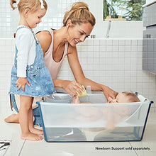 Load image into Gallery viewer, Stokke Flexi Bath, White - Foldable Baby Bathtub - Lightweight, Durable &amp; Easy to Store - Convenient to Use at Home or Traveling - Best for Newborns &amp; Babies
