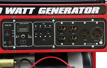 Load image into Gallery viewer, All Power America APGG10000, 10000W Watt Generator with Electric Start, Portable Gas Generator for Home Use Emergency Power Backup, RV Standby, Storm Hurricane Damage Restoration Power Backup, EPA Certified
