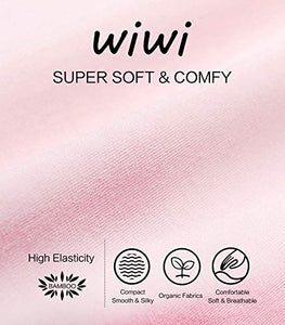 WiWi Bamboo Pajamas for Women Soft Sleeveless Tank Top with Shorts Pajama Sets Scoop Neck Lace Hem Sleepwear S-4X, Pink, Medium