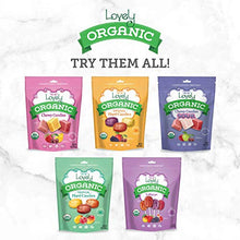 Load image into Gallery viewer, ORGANIC Chewy Candies - Lovely Co. 5oz Bag - Strawberry, Lemon &amp; Cherry Flavors | NO HFCS, GLUTEN or Fake Ingredients, 100% VEGAN &amp; Kosher!
