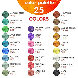 Upstart Epoxy Bundle - 2" Deep Pour Epoxy Resin 1.5 Gallon & Mica Powder 25pc Set of Pigments