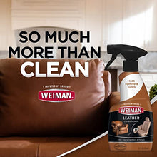 Load image into Gallery viewer, Weiman Leather Cleaner &amp; Conditioner Care Kit | Non-Toxic Restores Leather Surfaces | Ultra Violet Protectants Help Prevent Cracking or Fading of Leather Furniture, Car Seats, Shoes
