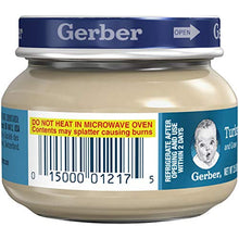 Load image into Gallery viewer, Gerber 2nd Foods Baby Food Gravy Jars, Turkey &amp; Gravy, Non-GMO Pureed Baby Food, No Artificial Flavors or Colors, 2.5-Ounce Glass Jars (Pack of 20 Jars)
