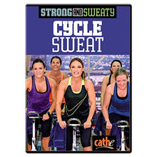 Load image into Gallery viewer, Cathe Friedrich Strong and Sweaty Cycle Sweat Indoor Cycling DVD - Great For Cardio, Fat Burning and Weight Loss
