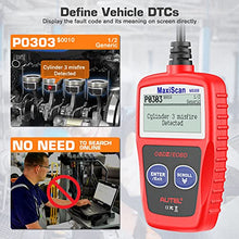 Load image into Gallery viewer, Autel MS309 Universal OBD2 Scanner Check Engine Fault Code Reader, Read Codes Clear Codes, View Freeze Frame Data, I/M Readiness Smog Check CAN Diagnostic Scan Tool
