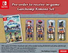 Load image into Gallery viewer, Pokémon Legends: Arceus - Nintendo Switch
