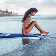 Load image into Gallery viewer, GYMAX Surfboard, 6&#39; Body Board with Removable Fins &amp; Protective Leash, Non-Slip Surfing Board for Surfing, Fishing Water Yoga
