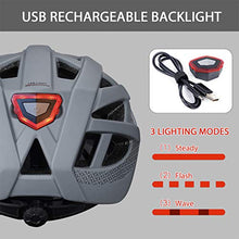 Load image into Gallery viewer, GROTTICO Adult-Men-Women Bike Helmet with Light - CPSC Certified for Mountain Road Bicycle Helmet with Replacement Pads &amp; Detachable Visor
