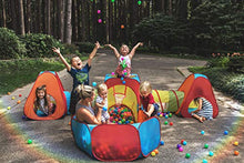 Load image into Gallery viewer, Playz Ball Pit, Play Tent and Tunnels for Kids, Gift for Toddler Boys &amp; Girls, Best Birthday Gift for 3 4 5 6 7 8 Year Old, Pop Up Baby Play Toy, Indoor &amp; Outdoor Use as Portable Play Center
