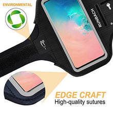 Load image into Gallery viewer, Galaxy S21/S20/S10/S9/S8 Armband,RUNBACH Sweatproof Running Exercise Gym Bag with Card Slot for Samsung Galaxy S21/S20/S10/S9/S8(Black)
