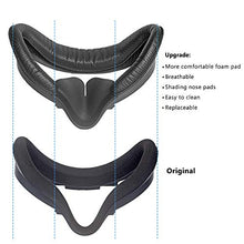 Load image into Gallery viewer, HIJIAO Latest Upgrade Accessories for Oculue Quest 2, Including VR Facial Interface Bracket &amp; PU Leather Foam Face Cover Pad Replacement &amp; Protective Lens Cover for Oculus Quest 2

