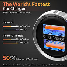 Load image into Gallery viewer, Bestrix Car Charger, Dual Port USB Quick Charge 4.0, 5A/30W Fast Charging, Car USB Charger Adapter, Compatible with Any iPhone/iPad/Samsung Galaxy S10 S9 S8 S7 S6 Note LG Nexus
