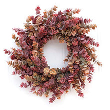 Load image into Gallery viewer, 不适用 Large Size 18” Eucalyptus Front Door Wreath Handcrafted Wreath for Home Decor, Wreaths for Holiday Festival Home Farmhouse Wall

