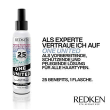 Load image into Gallery viewer, Redken One United Multi-Benefit Treatment Spray Leave-In Conditioner and Heat Protectant, 5 Ounce
