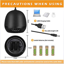 Load image into Gallery viewer, CWH&amp;WEN 2 in 1 LED Starry &amp; Undersea Projector Lamp, Rotating Night Light 8 Colors Mode LED Laser Night Lights Gift for Kids Children Living/Bedroom,Black
