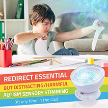 Load image into Gallery viewer, Autism &amp; Prosperity Kids Calming Ocean Wave Projector for Autistic Children - Music - AUX – for ASD Boys Girls Sleep Bedroom Room Decor - Visual Auditory Sensory Toys Stimulation LED Night Light Lamp
