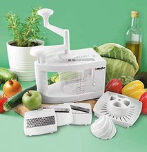 Load image into Gallery viewer, Mueller Spiral-Ultra Multi-Blade Spiralizer, 8 into 1 Spiral Slicer, Heavy Duty Salad Utensil, Vegetable Pasta Maker and Mandoline Slicer for Low Carb/Paleo/Gluten-Free Meals
