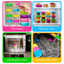 Load image into Gallery viewer, EVLA&#39;S Baby Food Maker, Food Processor Blender Grinder Steamer and Baby Food Storage Glass Jars for Healthy,Homemade Food with 6 Reusable Pouches
