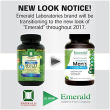 Load image into Gallery viewer, Men&#39;s 1-Daily Multi - Complete Daily Multivitamin with CoEnzymes, Extra Zinc &amp; Lycopene - Supports Healthy Prostate, Energy Boost, Bone Strength, &amp; More - Emerald Labs - 60 Vegetable Capsules
