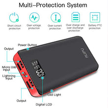 Load image into Gallery viewer, Power Bank 24000mAh Portable Charger Battery Pack 4 Output Ports Huge Capacity Backup Battery Compatible Android Phone and Other Smart Phone
