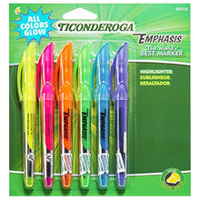 Load image into Gallery viewer, Dixon Fluorescent Colors Pocket Highlighters
