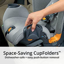 Load image into Gallery viewer, Chicco OneFit ClearTex All-in-One Car Seat, Rear-Facing Seat for Infants 5-40 lbs, Forward-Facing Car Seat 25-65 lbs, Booster 40-100 lbs, Convertible Car Seat | Slate/Grey
