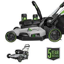 Load image into Gallery viewer, EGO Power+ LM2142SP 21-Inch 56-Volt Lithium-Ion Cordless Electric Dual-Port Walk Behind Self Propelled Lawn Mower with Two 5.0 Ah Batteries &amp; Charger Included
