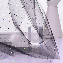 Load image into Gallery viewer, Glitter Tulle Rolls, 6” by 50 Yards (150FT) Sequin Tulle Netting Fabric Tulle for Tutu Skirts Sewing Birthday Wedding Party Decoration (Watermelon Red)
