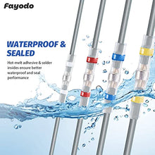 Load image into Gallery viewer, FAYODO 250 PCS Solder Seal Wire Connectors,Heat Shrink Butt Connectors,Insulated Waterproof Electrical Terminals Kit for Marine Automotive Motorcycle Wiring,Butt Splice Wire Connectors
